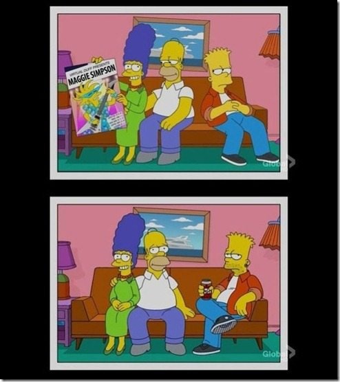 simpson16 - FOTOS: Como seria o futuro da família de Os Simpsons?