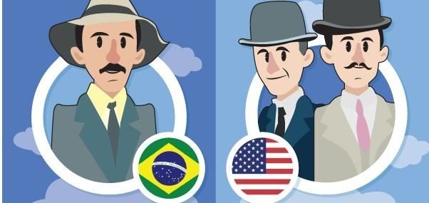 infografico santos dumont vs irmaos wright - [Infográfico]  Santos Dumont vs Irmãos Wright
