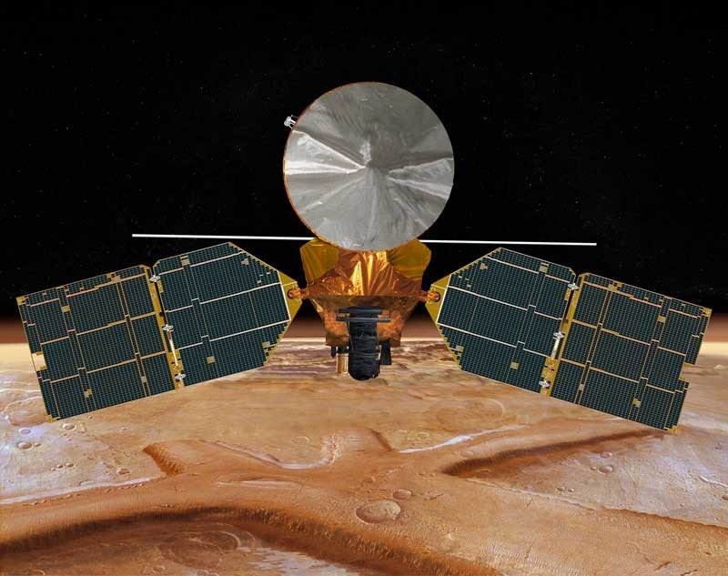 sonda MRO marte - Cataratas do Iguaçu em Marte