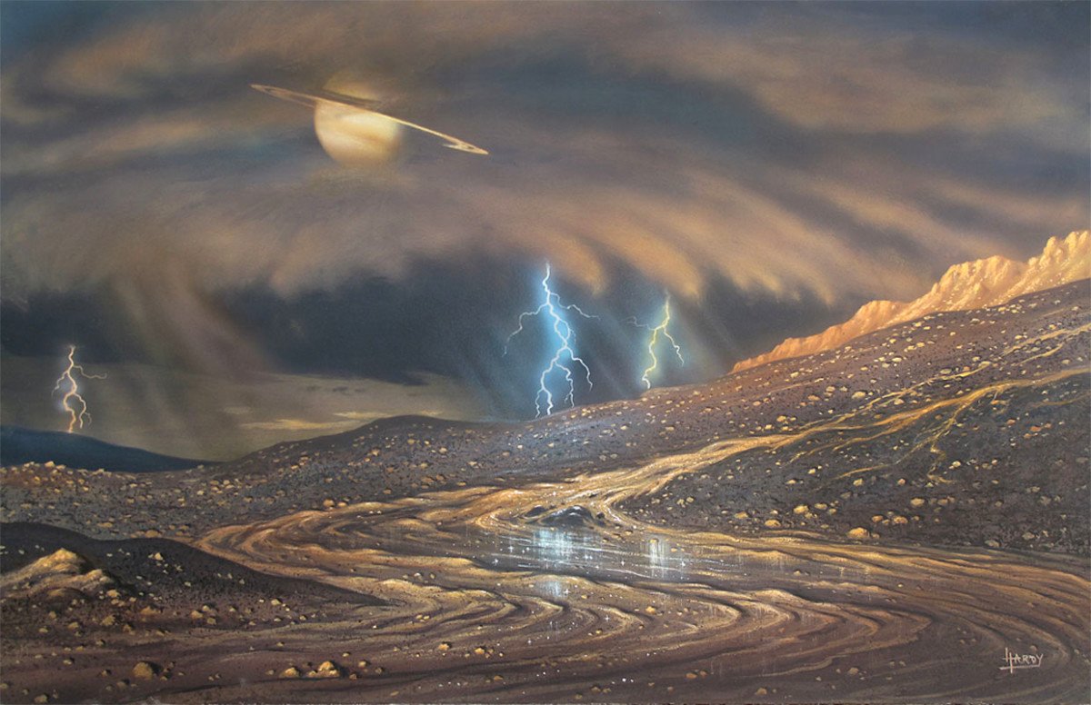 Titan rios tempestades - Pesquisa aponta Titã como lugar apropriado para se colonizar