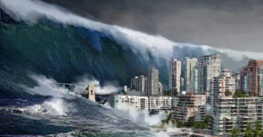 tsunami futuro do planeta 375x195 - Quantos humanos já viveram na Terra?