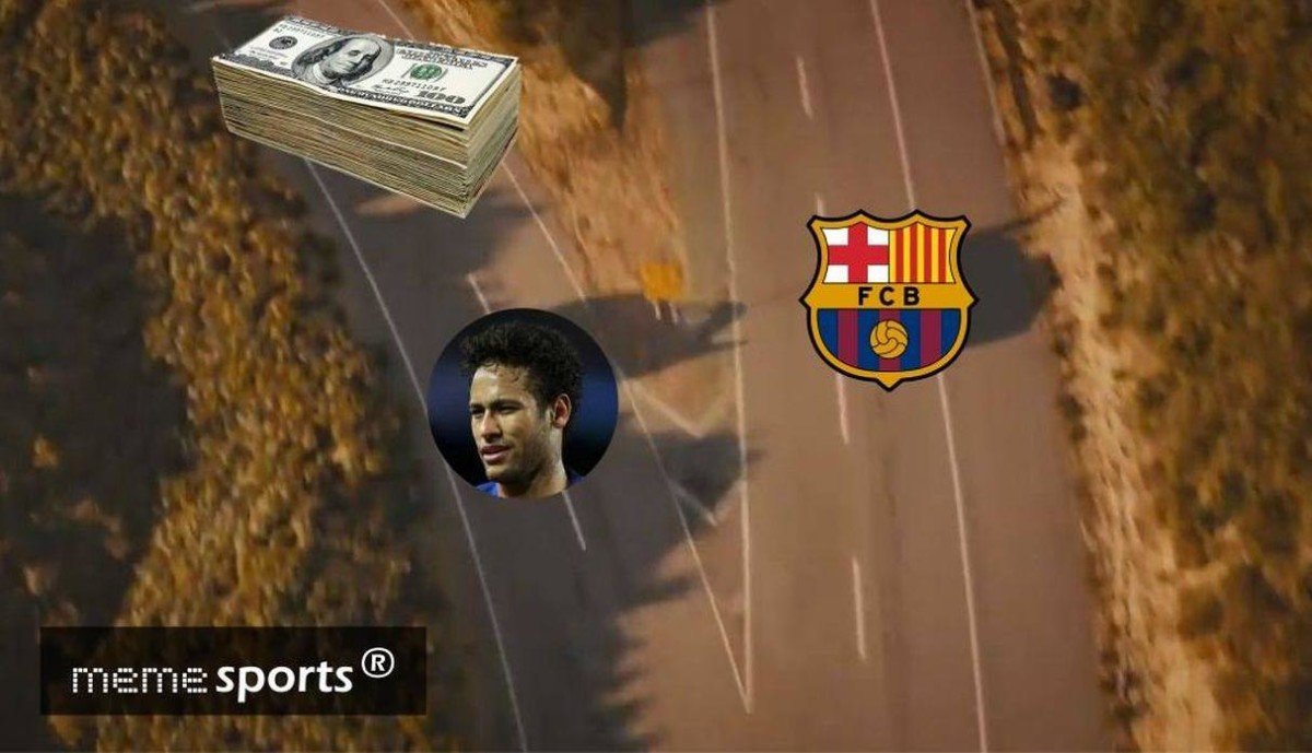 memes neymar psg barcelona - Memes na Internet sobre transferencia de Neymar ao PSG