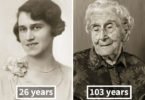 pessoas mais velhas do mundo antes e depois retrato antigo 145x100 - Impressionante série de retratos: Centenários antes de depois