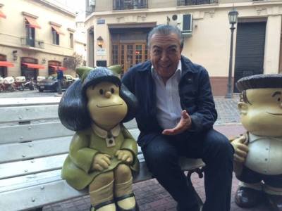 monica mauríco e mafalda - Em 2014 Mônica conhecia Mafalda pela primeira vez