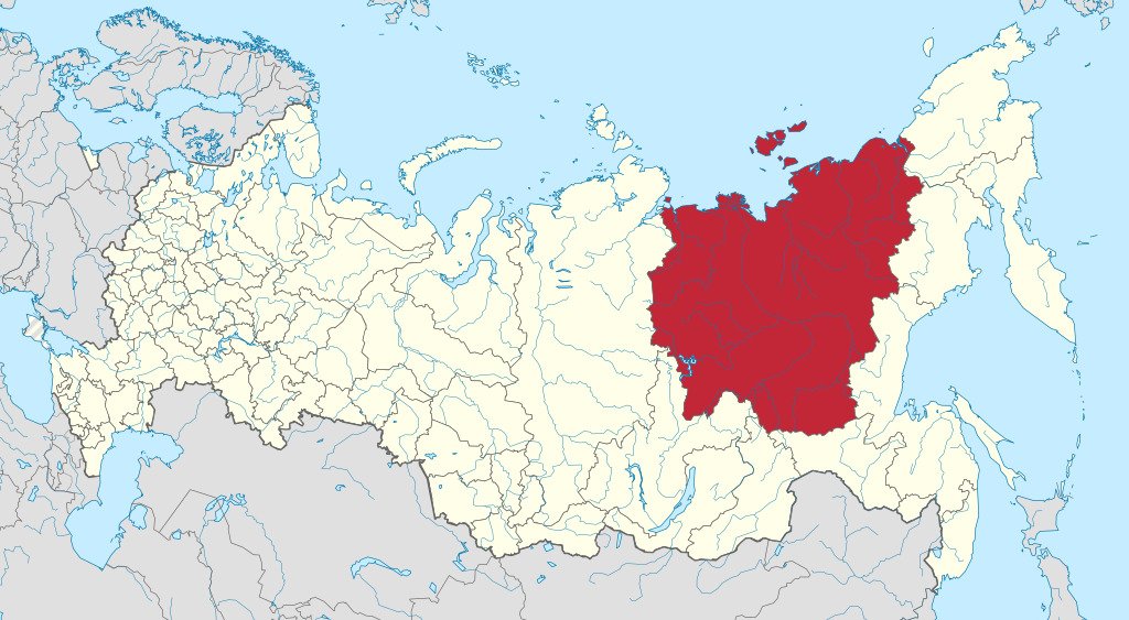 Localizacao da Republica de Sakha na Russia - Qual a menor temperatura já registrada na Terra?