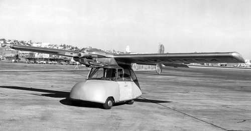 primeiro carro voador do mundo propotipos futuro 5 - Carros Voadores já existiram em 1947