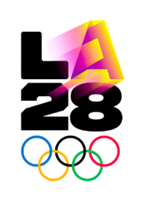 Logo oficial LA2028 - Xadrez, Pôquer e Bilhar ainda podem estar nas Olimpíadas Los Angeles de 2028?