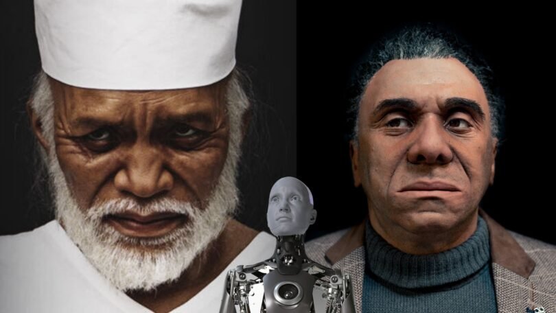 robo real realista androide robo humanoide identico ao ser humano